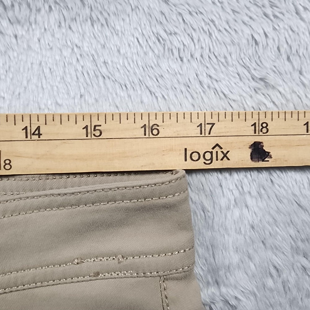 PrAna Pants Mens 32x32 Beige Slim Fit Chino Flat Front Casual 5 Pocket - Picture 6 of 10